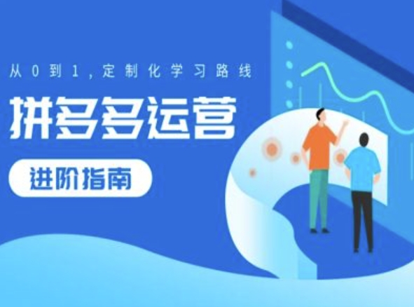 拼多多运营进阶指南，从0到1定制化学习路线-kf网创
