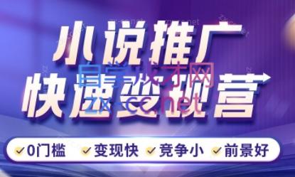 洲洲老师·小说推广快速变现营-kf网创