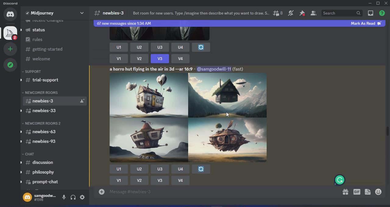 图片[3]-Midjourney AI：从零基础到高级版的大师班教程-34节课-中英字幕-kf网创