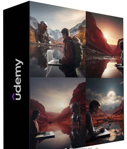 ChatGPT4 和 MidJourney AI 绘画聊天革命性指南教程-33节视频课-中英字幕-kf网创