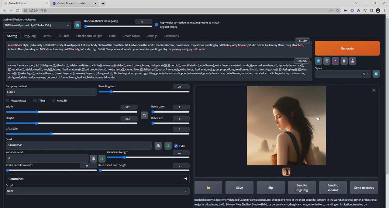 图片[2]-Stable Diffusion 大师班: 利用AI创建艺术图像及视频-31视频课-中英字幕-kf网创