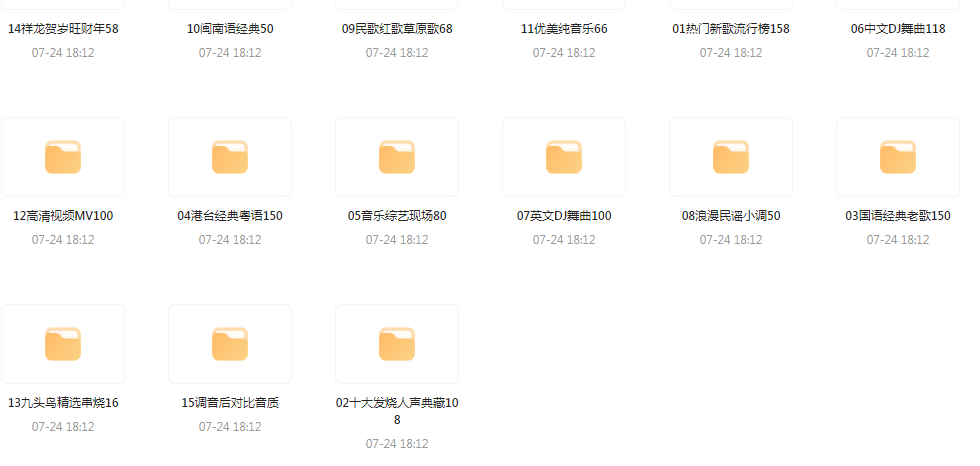 【无损音乐分享】2024龙年车载音乐九头鸟贺岁专辑-kf网创