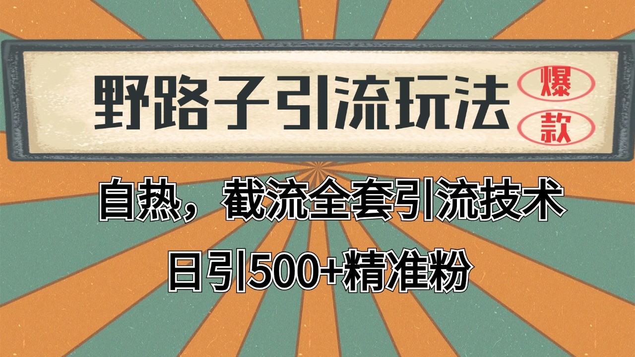 抖音小红书视频号全平台引流打法，全自动引流日引2000+精准客户-kf网创