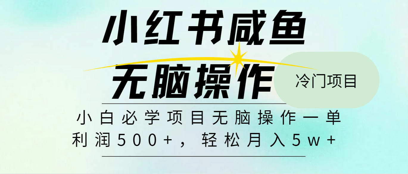 全网首发2024最热门赚钱暴利手机操作项目，简单无脑操作，每单利润最少500+-kf网创