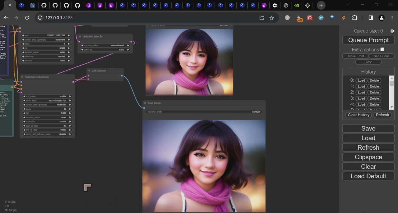 图片[2]-ComfyUI 利用 Stable Diffusion 学习AI GUI 工作流程教程-中英字幕-kf网创