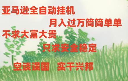 亚马逊全自动浏览挂机，，收益稳定且前景广阔-kf网创