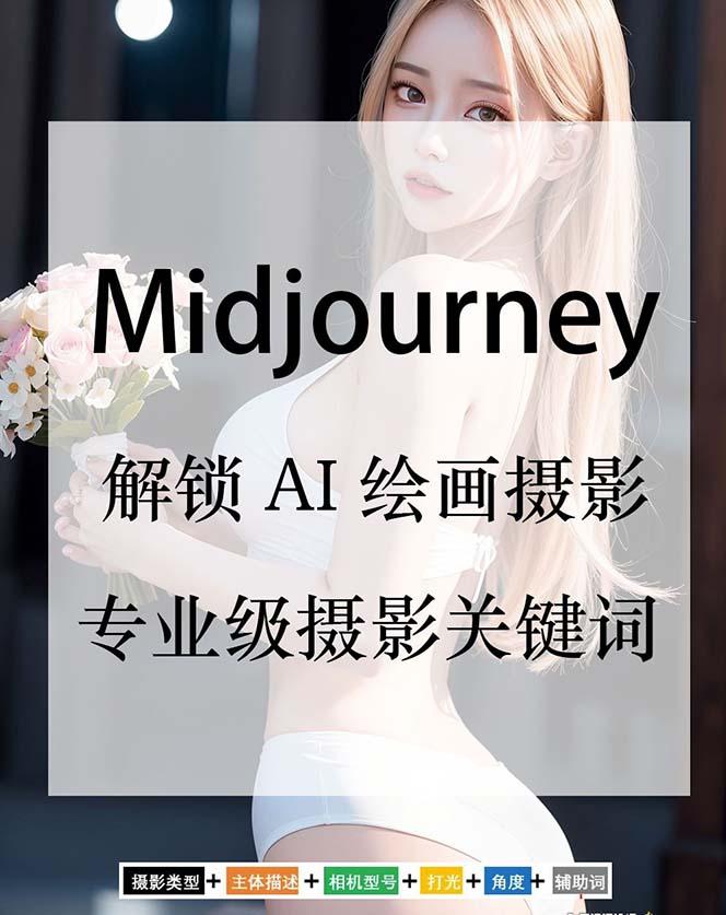 Midjourney关键词-解锁AI绘画专业级人工智能摄影关键词表-kf网创
