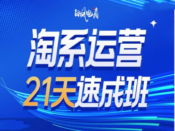 淘系运营21天速成班35期，年前最后一波和2025方向-kf网创