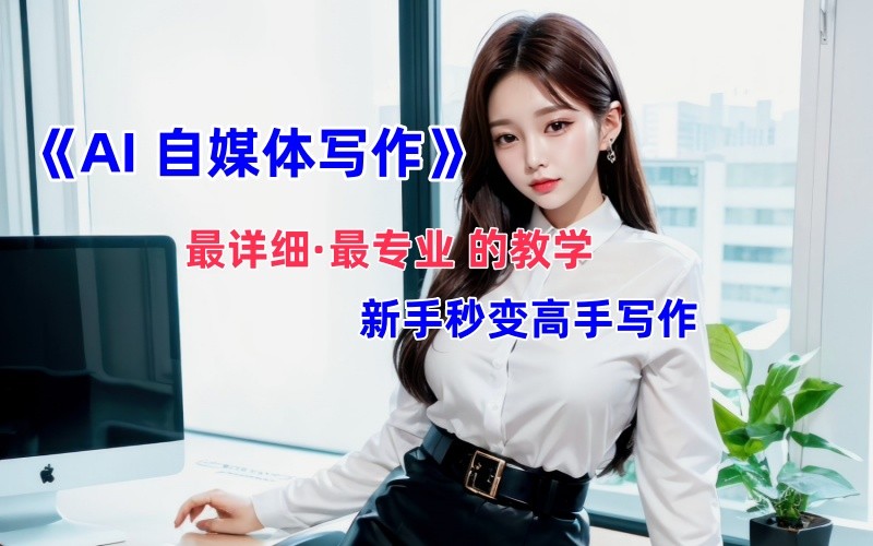 全网最全最细最专业的“AI自媒体写作”教学，新手小白秒变写作高手！-kf网创