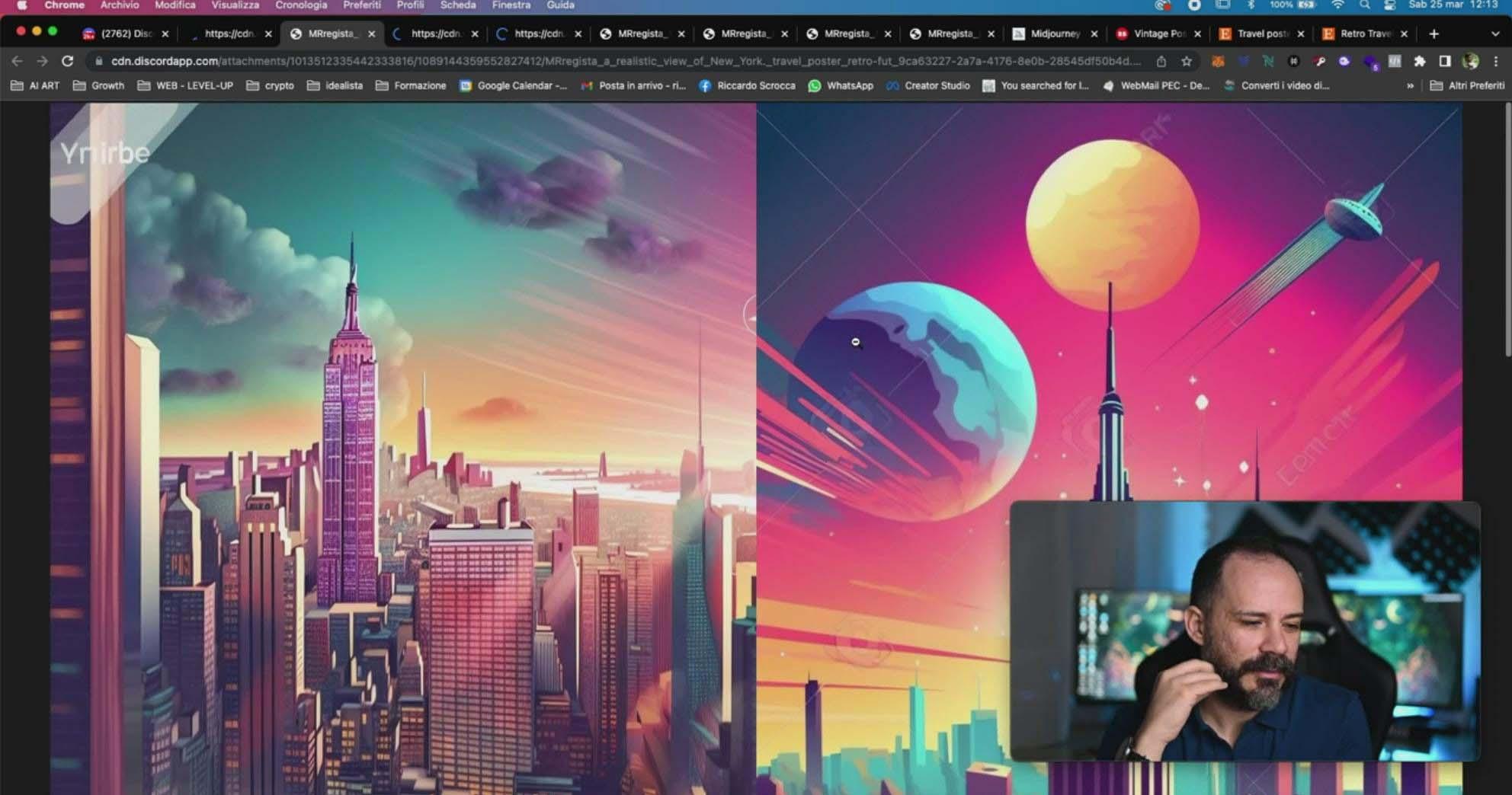 图片[11]-Midjourney AI人工智能创建和销售令人惊叹的海报教程-10节课-中英字幕-kf网创
