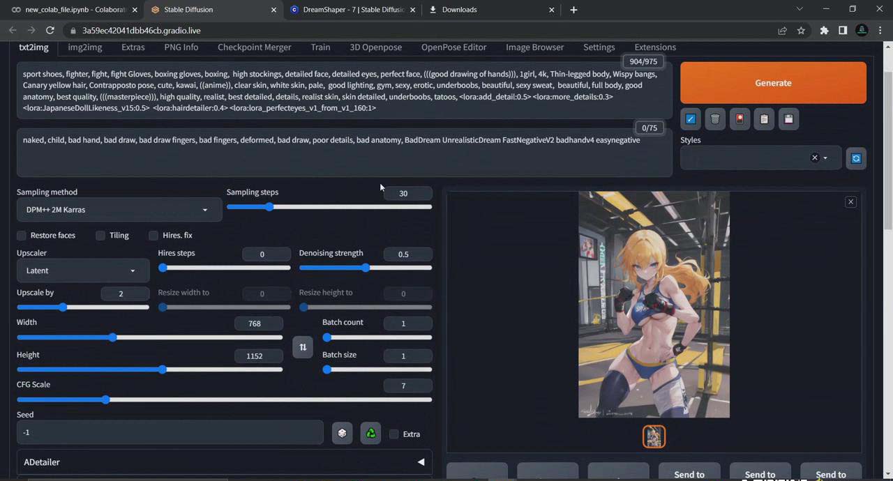 图片[4]-利用Stable Diffusion创建动漫艺术图像使用AI绘画赚钱-中英字幕-kf网创