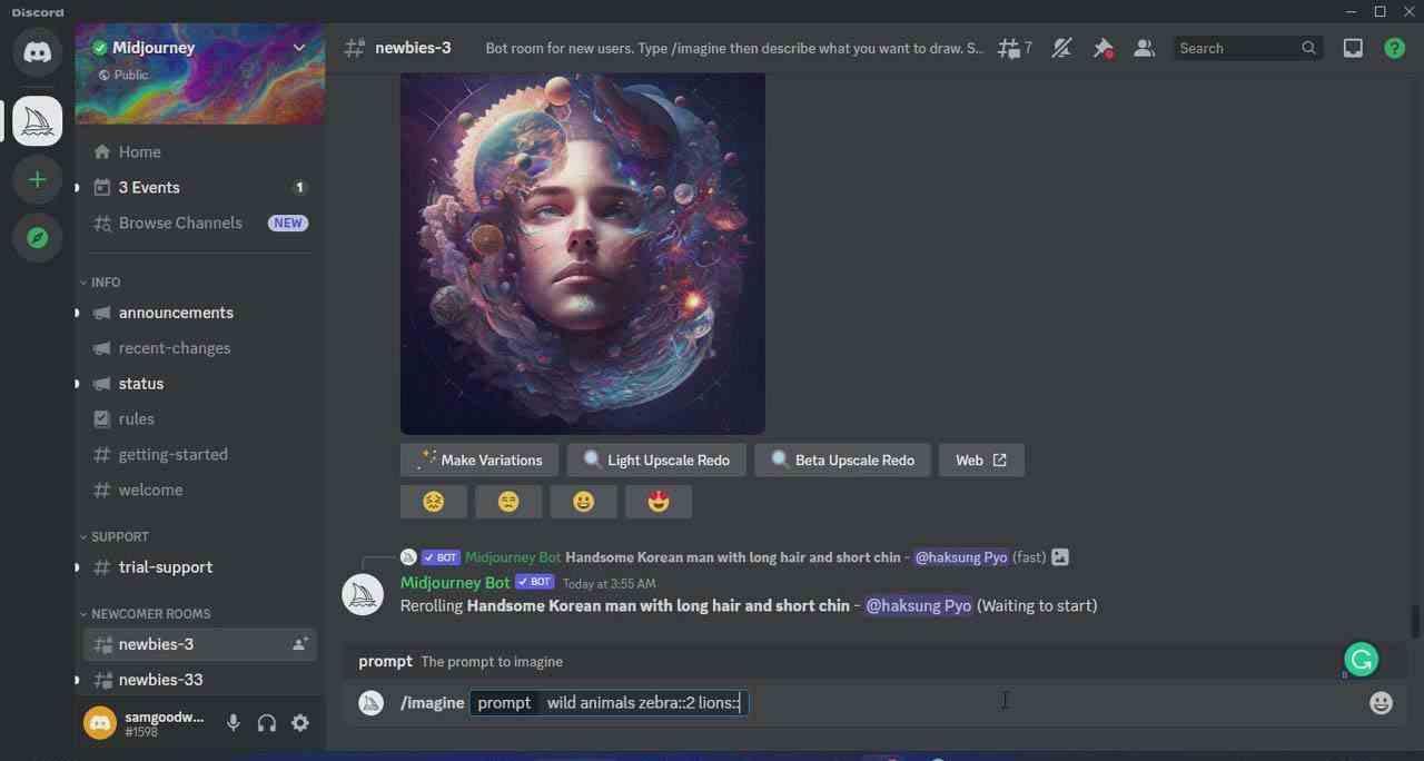 Midjourney AI人工智能艺术图片从入门到高级创作教程-33节课-中英字幕-kf网创